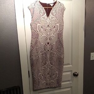 Elegant Patterned Dress
